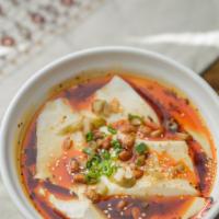 Szechuan Spicy Silken Tofu 四川豆腐脑 · Spicy.