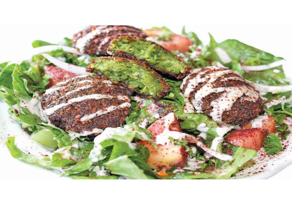 Falafel On Dunya Salad · 