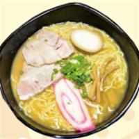 Miso Ramen · Noodle soup. 