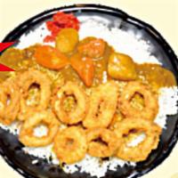 Calamari Curry Rice · 