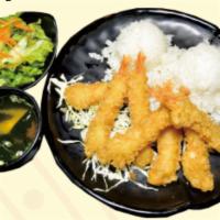 Shrimp Katsu Plate · 