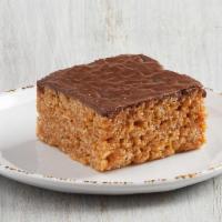 Peanut Butter Crispy · Big Crispy treat made with peanut butter and topped with chocolate. Made from Newk's very ow...