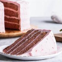 Strawberry Cake Slice · Made from Newk's very own bakery.