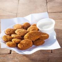 Breaded Zucchini · Slices of zucchini, coated with an Italian seasoned breading