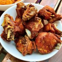 App / Fried Chicken Bone - in  /Chicharon de Pollo con hueso · 10 pieces of Bone in Fried Chicken