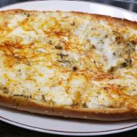 Garlic Bread with Mozzarella · 