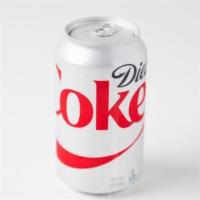 Diet Coke · Can of ice cold Diet Coke