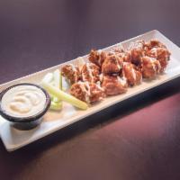 HALF PLATTER OF BONELESS WINGS · Enjoy a Half Pound with Your Choice of Sauce and A Garlic Knot
Your choice of wing sauce:
Bu...
