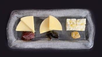 Artisanal Cheese Pikilia · LADOTYRI traditional sheep’s milk cheese aged in olive oil and served with candied and roast...
