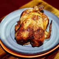Whole Rotisserie Chicken  · Choose 2 sides, Bronx Green Machine 