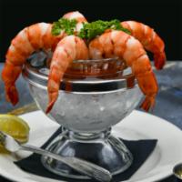 Jumbo Shrimp Cocktail · House-made cocktail sauce & mustard mayonnaise sauce. Make it gluten-sensitive.
