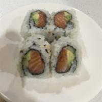 Alaska Roll · Salmon, avocado, cucumber, and masago.