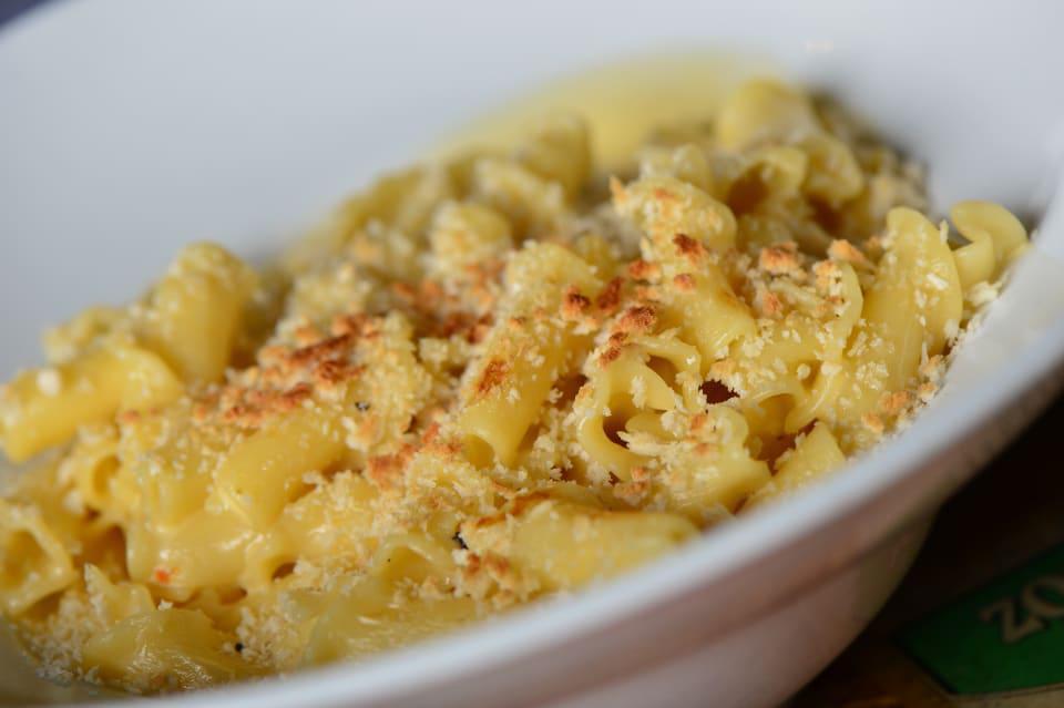 The Staple · Cheese blend and toasted bread crumbs.