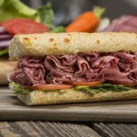 6. Pastrami Sandwich  · Thinly sliced lean pastrami served hot.
