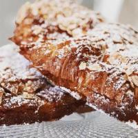 Almond Chocolate Croissant · A flaky French pastry.
