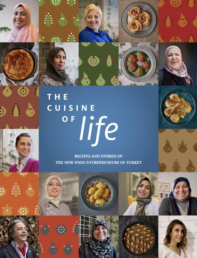 LIFE Cookbook · To address the global refugee crisis, CIPE and a Consortium of international partners developed the Livelihoods  Innovation through Food Entrepreneurship (LIFE) Project. The cookbook features more than 50 recipes from 25 individuals from the region: Turkey, Syria, Iraq, Yemen, Egypt, Algeria and others. The Cuisine of Life is a unique collection of wisdom, stories, and culinary treasures shared by some of the leading minds in the food industry internationally and rising stars of Turkey’s food scene.