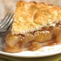 Apple Pie · Tart sliced apples, sweetened and lightly-spiced with cinnamon.