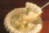 Key Lime Pie · The tart flavor of Key Limes, blended creamy and smooth in a graham cracker crust.
