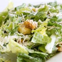 Caesar Salad · Herbed croutons, and Parmesan cheese. Add protein for an additional charge.