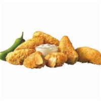 Ched ‘R’ Peppers® · It will be love at first bite. Spicy jalapenos filled with melty Cheddar cheese, breaded and...