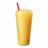 Orange Juice   · Medium. fresh minute maid orange juice served over sonic's famous ice.