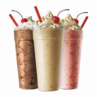 Hand-Mixed Master Shakes® · SONIC’s classic shake made even more indulgent with premium flavors and ingredients.