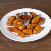 Spicy Cheese Curds · Spicy Wisconsin cheese curds served with homemade marinara sauce.