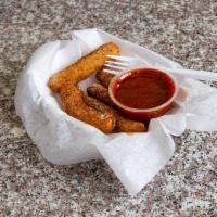 5 Piece Cheese Sticks · Roll that has been flavored with cheese and stuffed with steak. 
