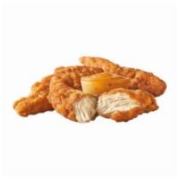 Crispy Chicken Tenders · Crispy on the outside, juicy on the inside, these all white meat chicken tenders are packed ...