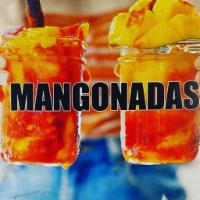 Mangonada Smoothie · Fresh mango, chamoy, tajin.
