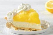 Lemon Supreme Slice · Tangy lemon filling over cool, creamy supreme filling inside our flaky, golden pie crust, th...