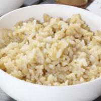 Steamed White Rice · Gluten free.