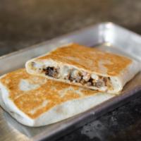 Carne Asada Quesadilla · Steak. Flour tortilla and cheese. 