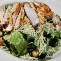 Caesar Salad Meal · Lightly marinated grilled chicken breast served over crisp romaine lettuce tossed with Caesa...