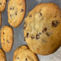 Big Chocolate Chip Cookies · Full of chocolate chips baked fresh daily. 