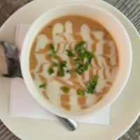 Mushroom & Brie Bisque · 