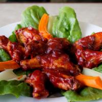 Buffalo Wings · Sauteed with our hot and spicy, teriyaki or BBQ sauce.
