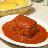 Lasagna with Tomato Sauce · 