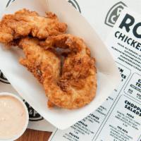 Chicken Tenders · Fresh, all natural, antibiotic-free chicken. Buttermilk fried or grilled. Includes up to 2 h...