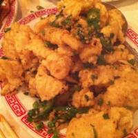 Salted Fried Squid · Spicy.