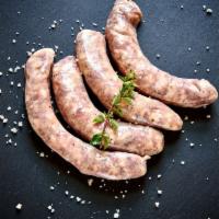 Toulouse Sausages (4 Links) - Heritage Breed · Sourced from Rancho Llano Seco, a sustainable family ranch in California's Sacramento River ...