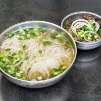 8. Oxtail Noodle Soup · Pho duoi bo. Oxtail, green onion, onion.