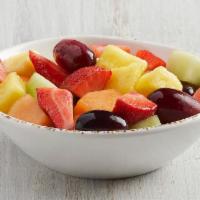 Bowl Fresh Fruit · Fresh cut seasonal fruit (12oz Bowl). (V)