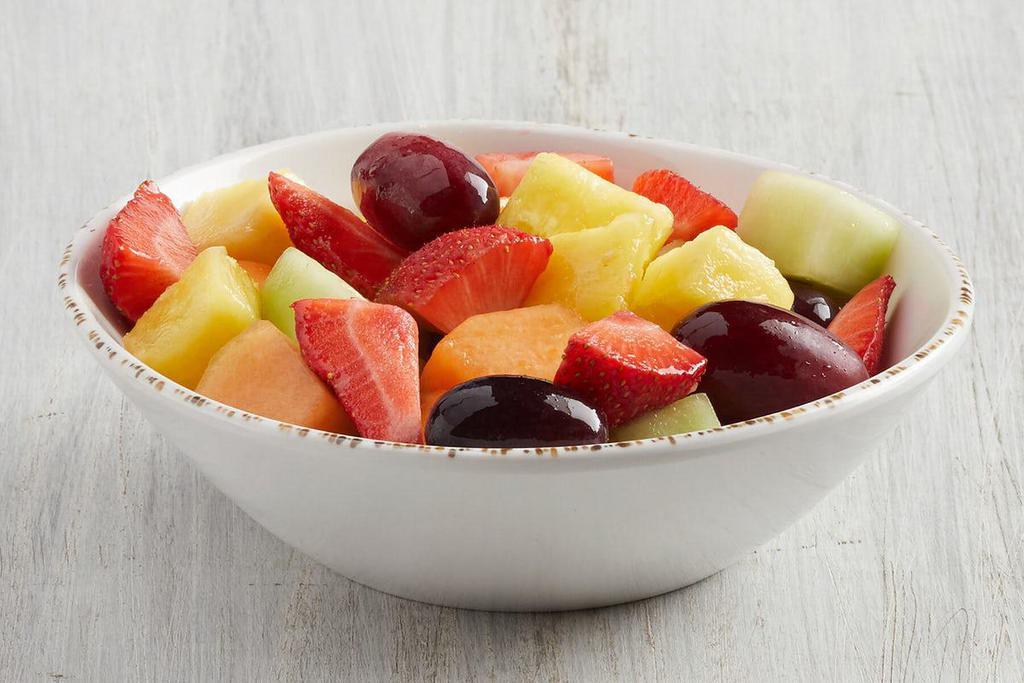 Bowl Fresh Fruit · Fresh cut seasonal fruit (12oz Bowl). (V)