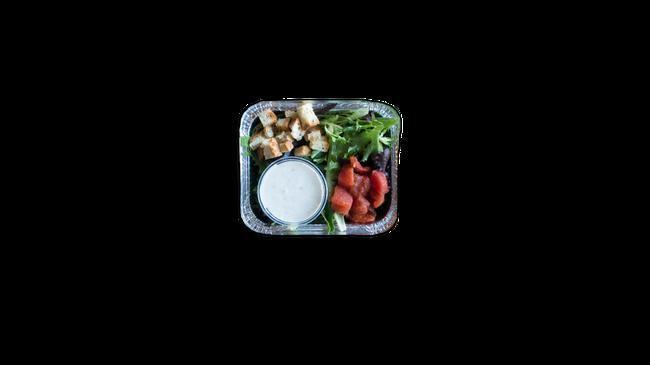 Green Side Salad. · Mixed Greens, Croutons, Cherry Tomato and your choice of dressing