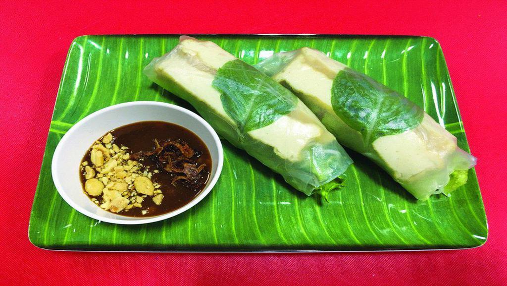 4.Dau Hu Cuon · Vegetarian Tofu roll.