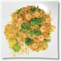 28a. Pad Thai Shrimp · Stir fried rice noodle dish.