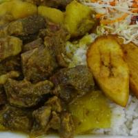  Curry Goat-  Sumptuous · Is saute in a combination of variety of spices and herbs and the yellow curry powder which i...