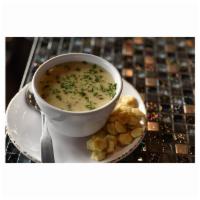 CHOWDER-CUP · A Northwest favorite. Housemade right here at HopsnDrops.