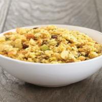 Corn Bread Stuffing (Contains Pecans) · 32oz feeds approx. 6-8 People